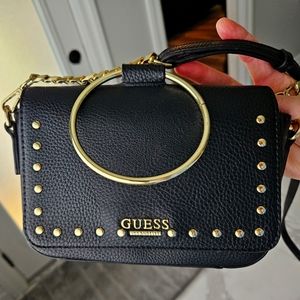 Cute guess faux leather crossbody